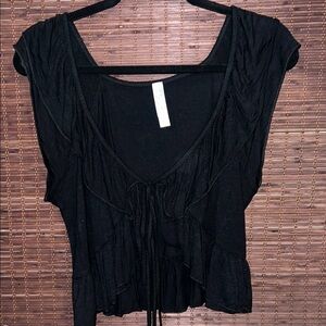 Elegant Black Women's Top